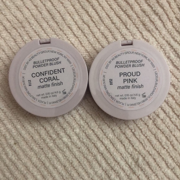 NEW BULLETPROOF SET OF 2 POWDER BLUSH - Picture 12 of 12